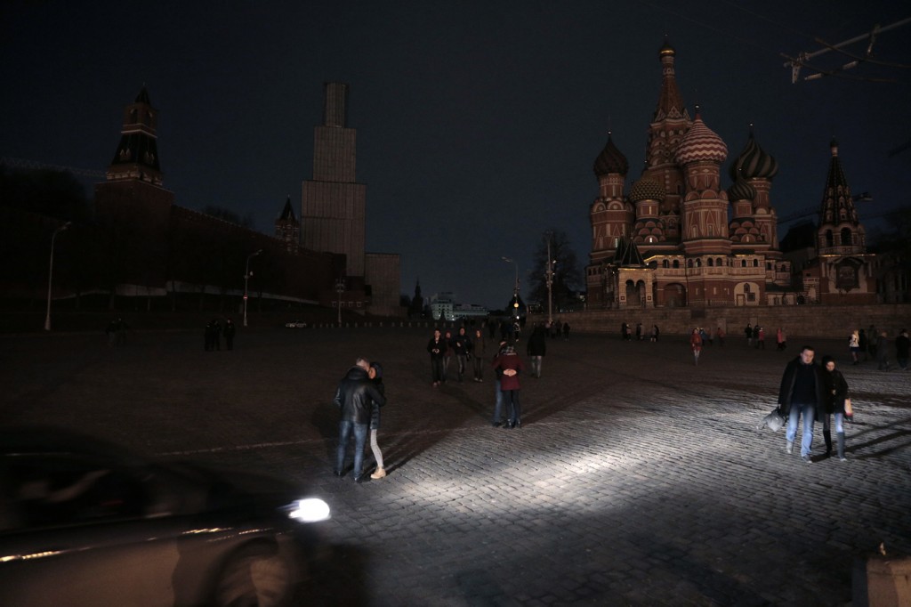 Earth Hour in Russia